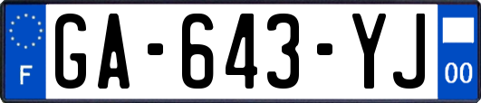 GA-643-YJ