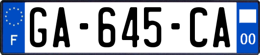 GA-645-CA