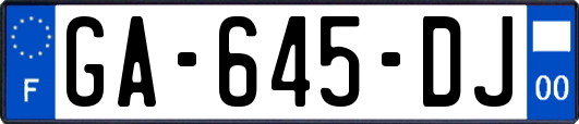 GA-645-DJ