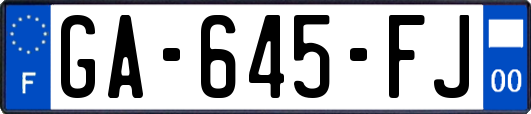 GA-645-FJ