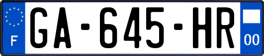 GA-645-HR