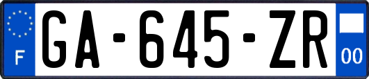 GA-645-ZR