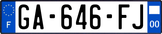 GA-646-FJ
