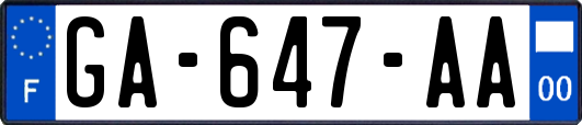 GA-647-AA