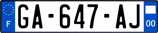 GA-647-AJ