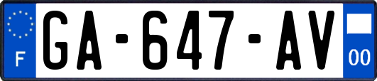 GA-647-AV