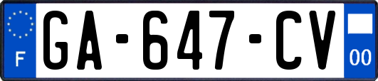 GA-647-CV