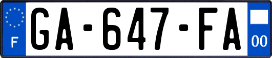 GA-647-FA