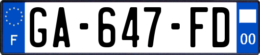 GA-647-FD