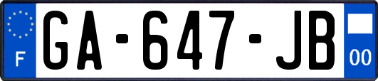 GA-647-JB