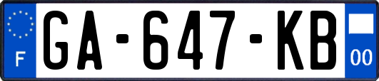 GA-647-KB