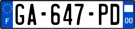 GA-647-PD