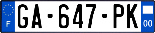 GA-647-PK