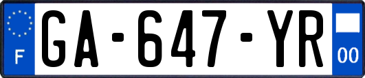 GA-647-YR
