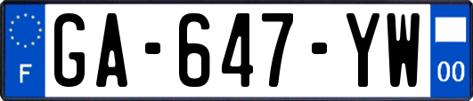 GA-647-YW