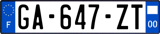 GA-647-ZT