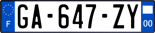 GA-647-ZY