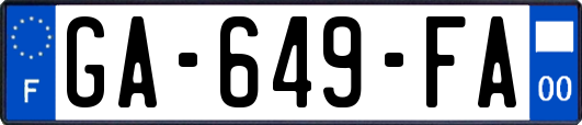 GA-649-FA