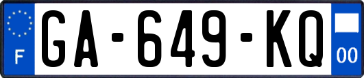 GA-649-KQ