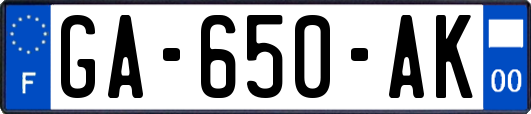 GA-650-AK