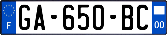 GA-650-BC