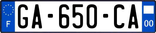 GA-650-CA