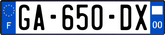 GA-650-DX