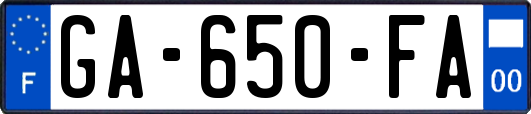GA-650-FA