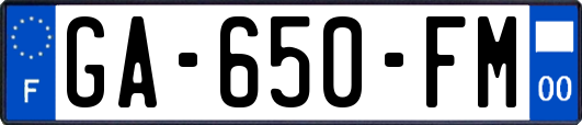 GA-650-FM