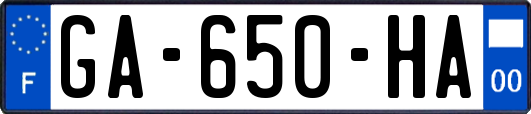GA-650-HA