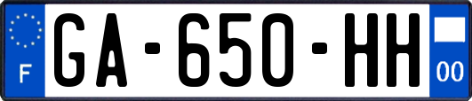 GA-650-HH