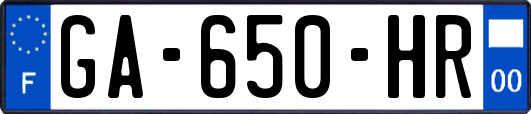 GA-650-HR