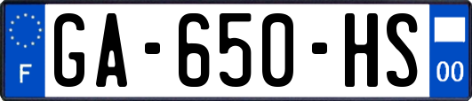 GA-650-HS