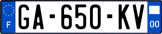 GA-650-KV