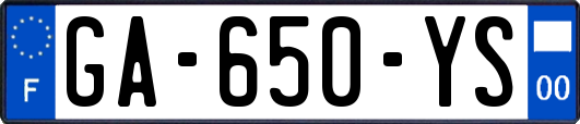 GA-650-YS