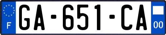 GA-651-CA