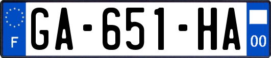 GA-651-HA