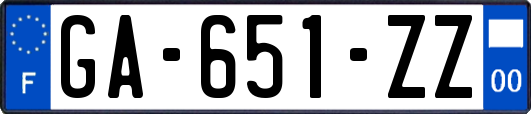 GA-651-ZZ