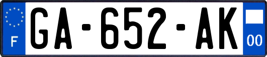 GA-652-AK