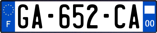 GA-652-CA