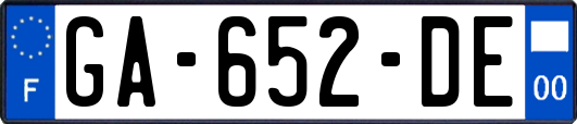 GA-652-DE