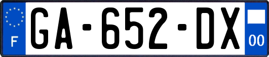 GA-652-DX