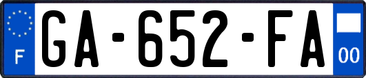 GA-652-FA
