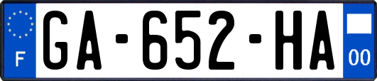GA-652-HA