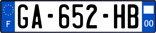 GA-652-HB