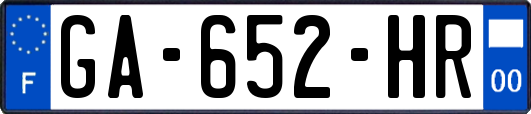 GA-652-HR