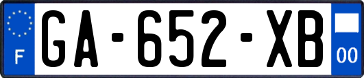 GA-652-XB