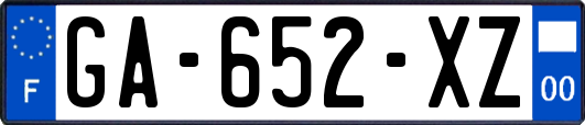 GA-652-XZ