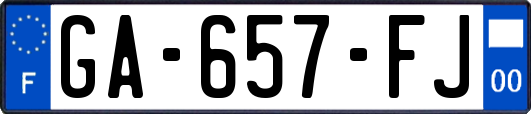 GA-657-FJ