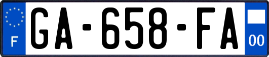 GA-658-FA